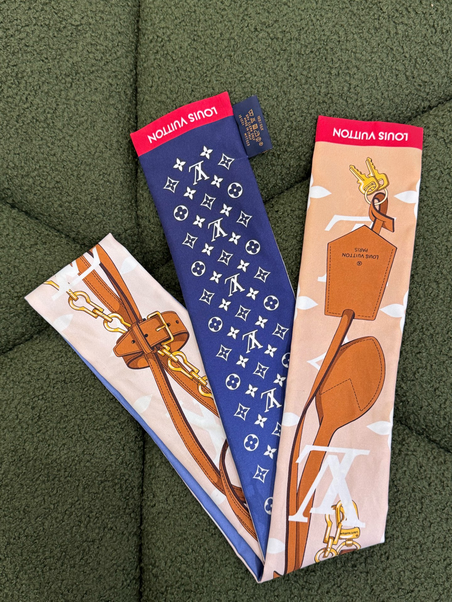 Lv 路易威登真丝丝巾尺寸：120*8cm